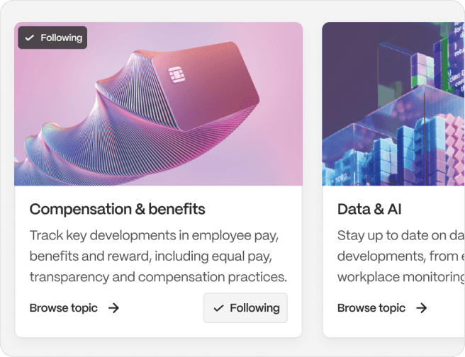 Access expert-curated legal content and track developments
